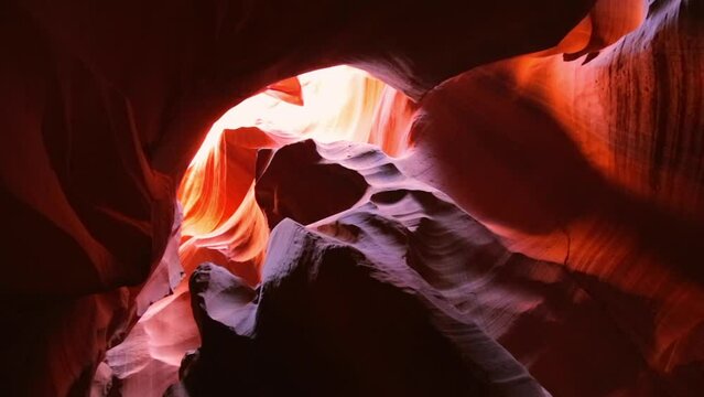 Colored walls of Upper Antelope Canyon