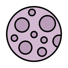 moon night space icon