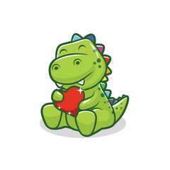 dino cartoon character design