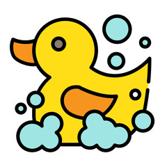 Obraz premium rubber duck toy