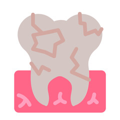 broken tooth
