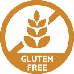 Gluten free icon vector illustration