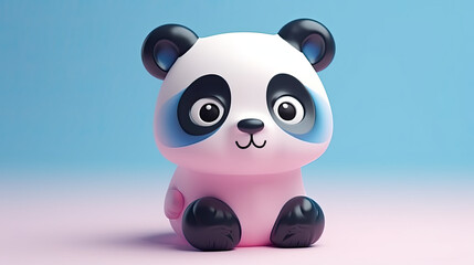 Panda-perfect Design: Elevate Your Chat Game with Adorable Isometric Design, Generative AI