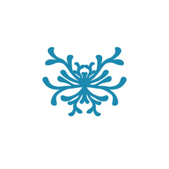 Fototapeta na wymiar coral logo icon symbol design vector