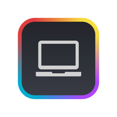 Laptop - Pictogram (icon) 
