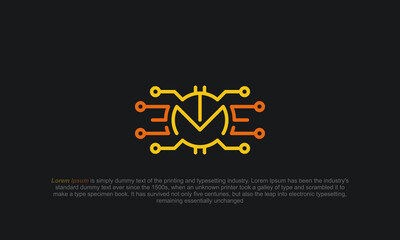 pictogram logo for crypto. crypto currency logo. abstract monogram TM. MT logo. crypto logo