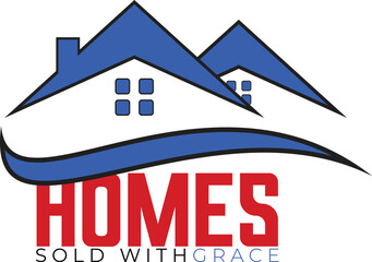 Home theme logo design