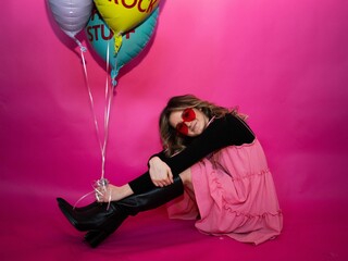 Valentines photoshoot with women