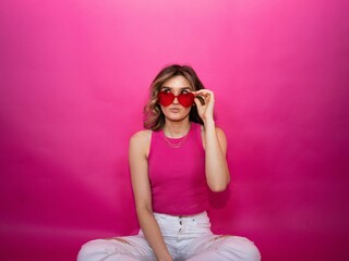 Creative Portraits with young woman