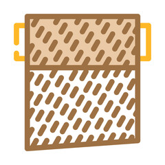 spunbond garden color icon vector illustration