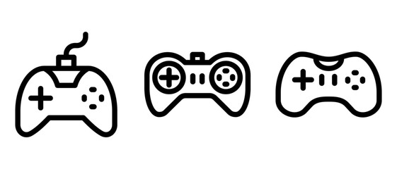 game console icon or logo isolated sign symbol vector illustration - high quality black style vector icons