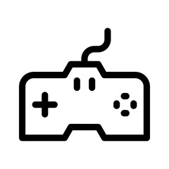 game console icon or logo isolated sign symbol vector illustration - high quality black style vector icons