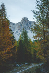 Autumn in the Dolomites Italy 
