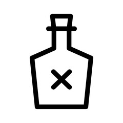 potion icon or logo isolated sign symbol vector illustration - high quality black style vector icons
