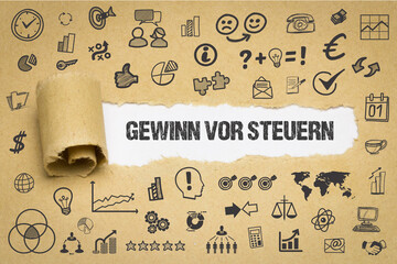 Gewinn vor Steuern	