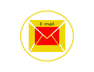 e-mail logo, gmail logo transparent png