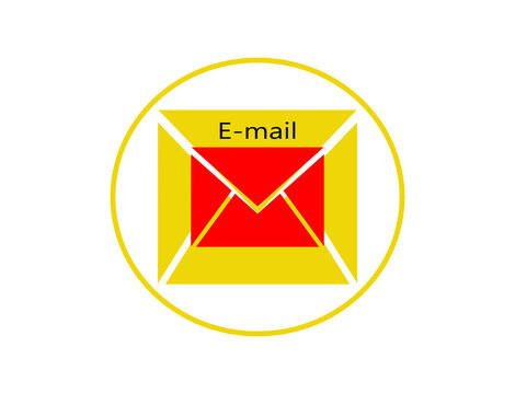 e-mail logo, gmail logo transparent png