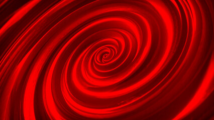 Fiery Energy Vortex. Luminous whirlpool. Abstract digital swirl. Rotating swirling shapes particles. Mesmerising spiral tunnel of crystal fluid. 3D render.