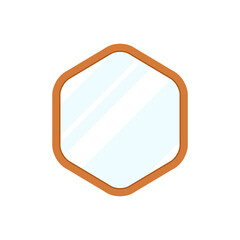 Aesthetics Mirror Frame Vintage Glass