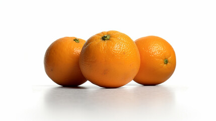isolated juicy looking orange fruit