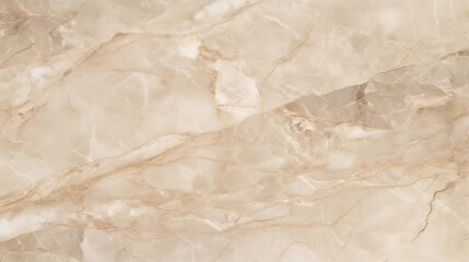 Fototapeta premium Natural beige marble texture background with golden inserts. Based on Generative AI