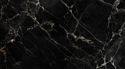 Natural black marble texture background. Based on Generative AI