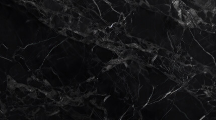 Natural black marble texture background. Based on Generative AI