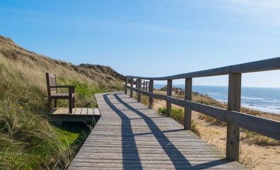 Brücke am Roten Kliff Sylt