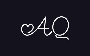 Heart Logo icon symbol design with Letter. Love font circle sign. love logo and heart font design symbol