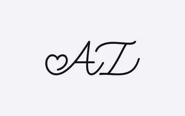 Heart Logo icon symbol design with Letter. Love font circle sign. love logo and heart font design symbol