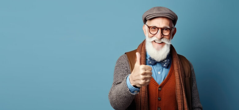 Old Man Thumbs Up Images – Browse 28,461 Stock Photos, Vectors, and ...
