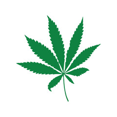 Marijuana leaf vector with rastafarian colors 