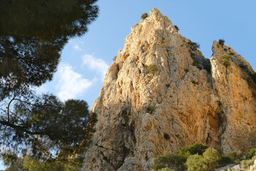 Beautiful views of mountains andalusia, El Chorro gorge, Spain, famous area, popular rock climbing attractions, natural mountain resort, excursion to reserve, Caminito del Rey Tour Direct From Malaga