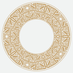 Pattern. Postcard. Venzel, decorative frame. Logo, template, labels and icons. Vector.