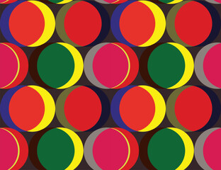 COLORFUL GEOMETRIC OPTIC STRIPE ALL OVER PRINT SEAMLESS PATTERN VECTOR