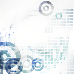 Obraz premium abstract futuristic data computer technology business background 