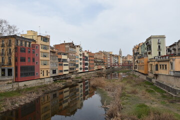 Fototapeta na wymiar Girona Hiszpania