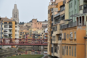 Fototapeta na wymiar Girona Hiszpania