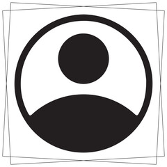 Account man icon sign symbol icon design