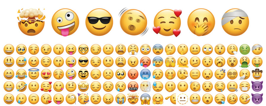 New Updated list of Emojis in iOS 16.4  - 100% Vector file