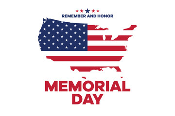 memorial day web banner. happy memorial day holiday post.
memorial day weekend banner.
Memorial Day social media template design of
USA national flag colors.