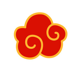 Lunar new year holiday vector elements 