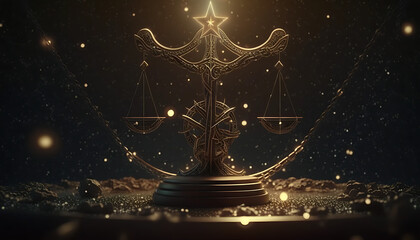 Oroscopo. Costellazioni. Ai generated.