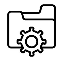 Obraz premium file document folder