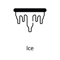 Ice icon. Suitable for Web Page, Mobile App, UI, UX and GUI design