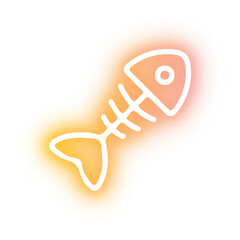 Set of pet shop neon