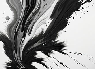 Splashes of melted chocolate. Created by a stable diffusion neural network.