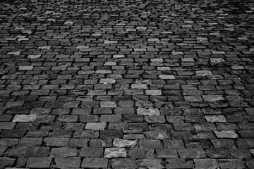 cube stone pavement
