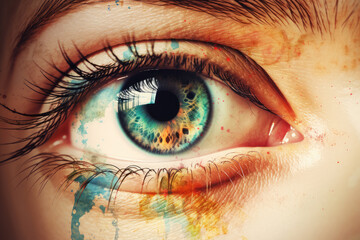 Focusing on artistic eye vision
