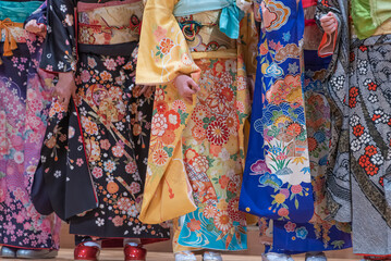 Naklejka premium 成人式